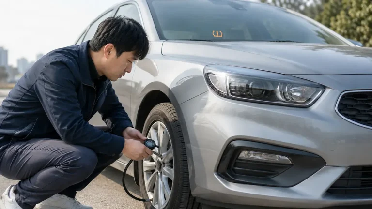 타이어 공기압 경고등 안 꺼짐｜운전해도 되는지 확인법